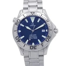 Omega — Omega Seamaster Diver 300m 41mm Stainless Steel Blue Dial 2255.80 — Watch — resale