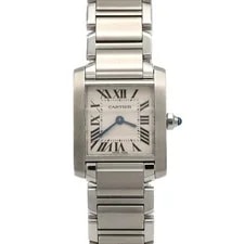 Cartier — Cartier Tank Française SM W51008Q3 Stainless Steel Quartz #230-00... — Watch — resale