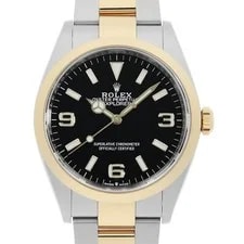 Rolex — Rolex Explorer 36 124273 Black Random Number Second Hand — Watch — resale