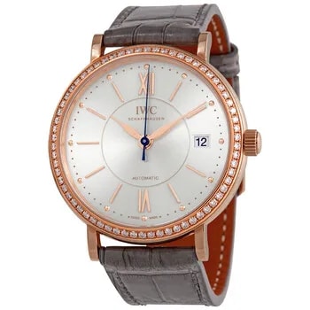IWC — Portofino Automatic 18kt Rose Gold Diamond IW357406 — Watch — resale