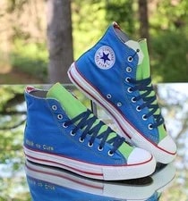 Converse — Converse Chuck Taylor All Star Hi Walk To Cure 2007 ’S Size 8 Custom 1S458 — Sneaker — resale