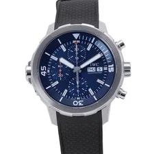 IWC — IWC Aquatimer Expedition Jacques Cousteau 44mm Stainless Steel/Rubber Blue D... — Watch — resale
