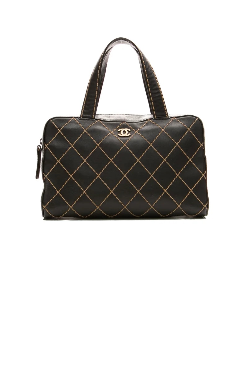 Chanel — Wild Stitch Top Handle — Handbag — resale