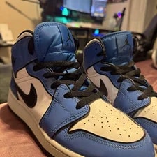 Jordan — Jordan Air 1 Mid Mid-Top Lace-Up Basketball — Sneaker — resale