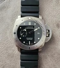 Panerai — Panerai Luminor Submersible Black - PAM00305, 47mm, 4 Straps, 3 Day! — Watch — resale