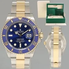 Rolex — 2023 Rolex Submariner 41mm Blue 126613LB Two Tone Yellow Gold — Watch — resale