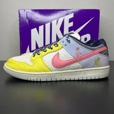 Nike — Size 11 - Xavier Schipani X Nike Dunk SB Low Be True - Trans Joy — Sneaker — resale