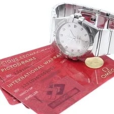 Omega — Omega Constellation 123.10.35.20.52.001 35mm SS Silver #C6355 — Watch — resale
