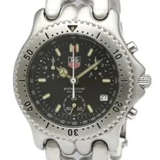 Tag Heuer — TAG Heuer Sel Chronograph 200M Steel Quartz S39.306 Polished BF585178 — Watch — resale