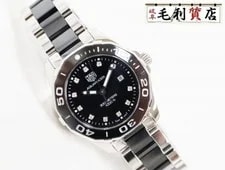 Tag Heuer — TAG Heuer Aquaracer WAY141C.BA0918 Ceramic 11P Diamond Quartz — Watch — resale