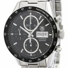 Tag Heuer — TAG Heuer Carrera Chronograph Caliber 16 Day Date Stainless Steel Automatic — Watch — resale