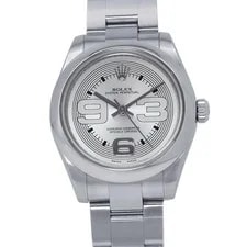 Rolex — Rolex Oyster Perpetual 177200 Stainless Steel 31mm Silver Dial Automatic #TZW263 — Watch — resale