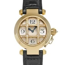 Cartier — Cartier Pasha WJ11951G ( 2814) 32mm Yellow Gold Silver #WW6292 — Watch — resale