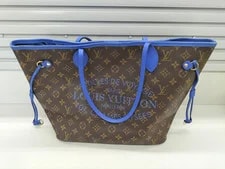 Louis Vuitton — Louis Vuitton Neverfull M40938 Ikat Flower Auth — Handbag — resale