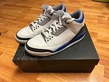 Jordan — Size 7.5 - Jordan 3 Retro Mid Racer — Sneaker — resale