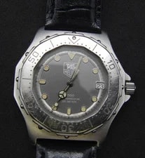 TAG Heuer — Tag Heuer 932.206 QZ Gray Dial With Leather Strap — Watch — resale