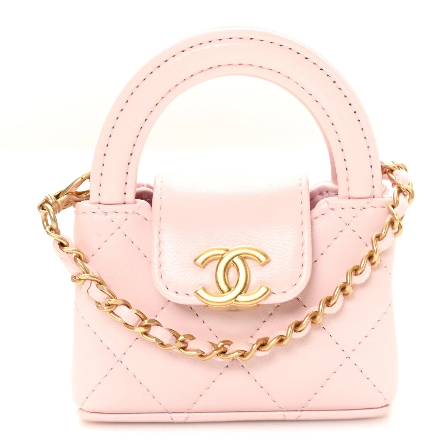 Chanel — Shiny Kelly Charm Light — Handbag — resale