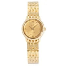 Omega — Omega de Ville 424.55.24.60.58.001 Quartz 24mm Gold Yellow Gold New — Watch — resale