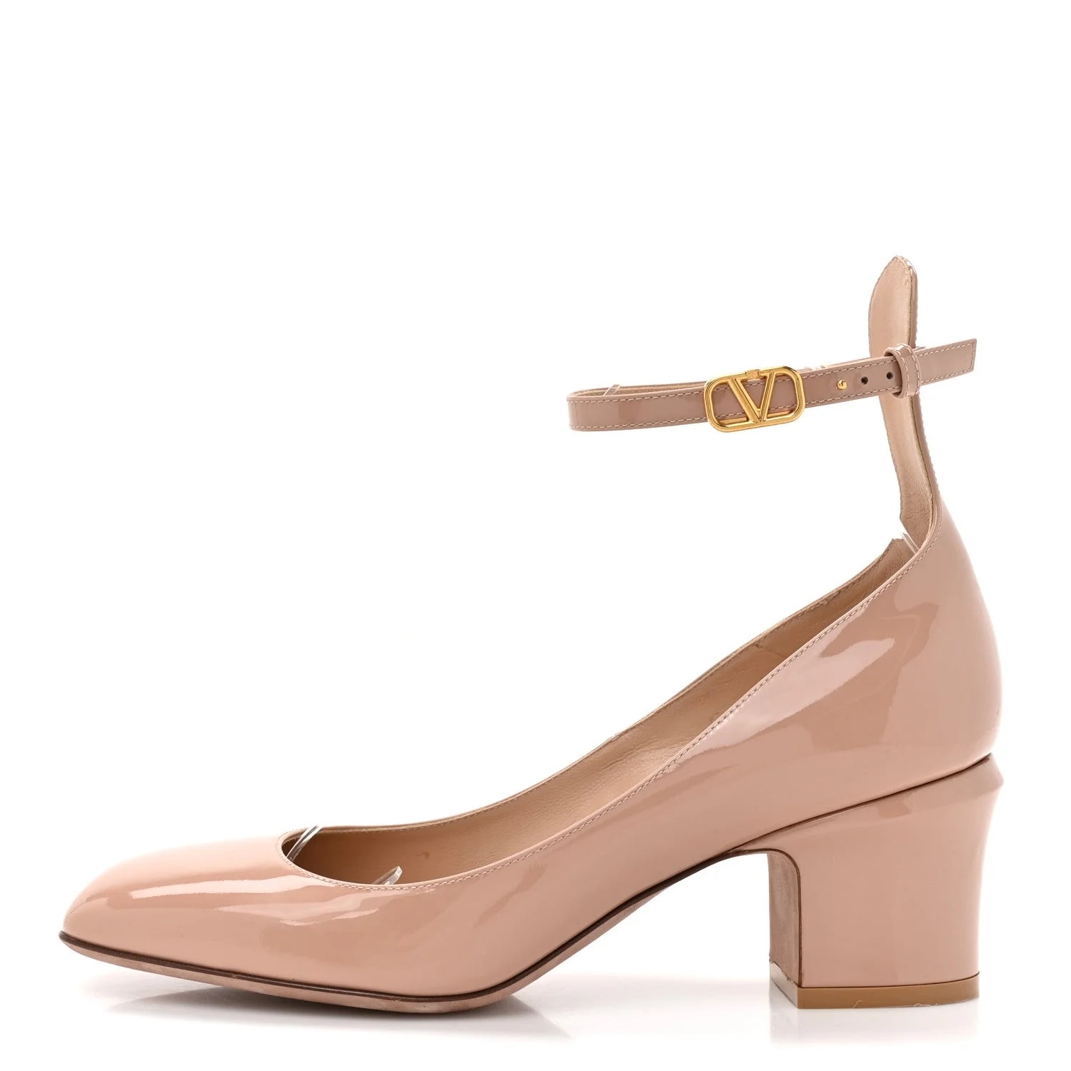 Valentino Garavani — Vlogo -Go Ankle Strap 60mm 39 Cannelle — Designer Shoe — resale