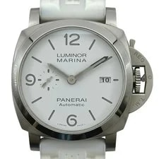 Panerai — Panerai Luminor Marina PAM01314 White Dial Automatic Stainless — Watch — resale