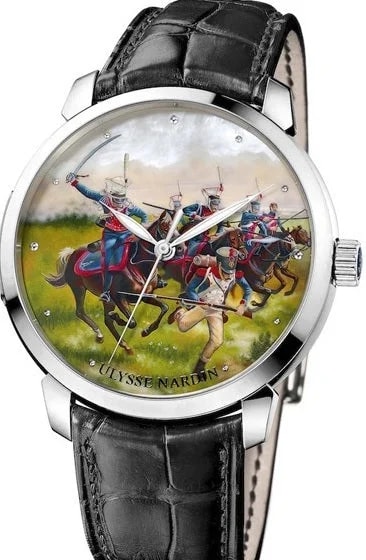 Worldofluxuryus — Ulysse Nardin Classical San Marco 1812 General Raevskiy 18K White Gold — Watch — resale