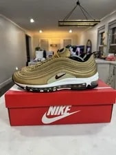 Nike — Nike Air Max 97 OG QS 2017 / 2018 "Metallic " 884421-700 — Sneaker — resale