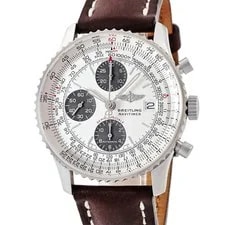 Breitling — Breitling Navitimer L13330 Leather 40mm Silver Dial Automatic #HDW748 — Watch — resale