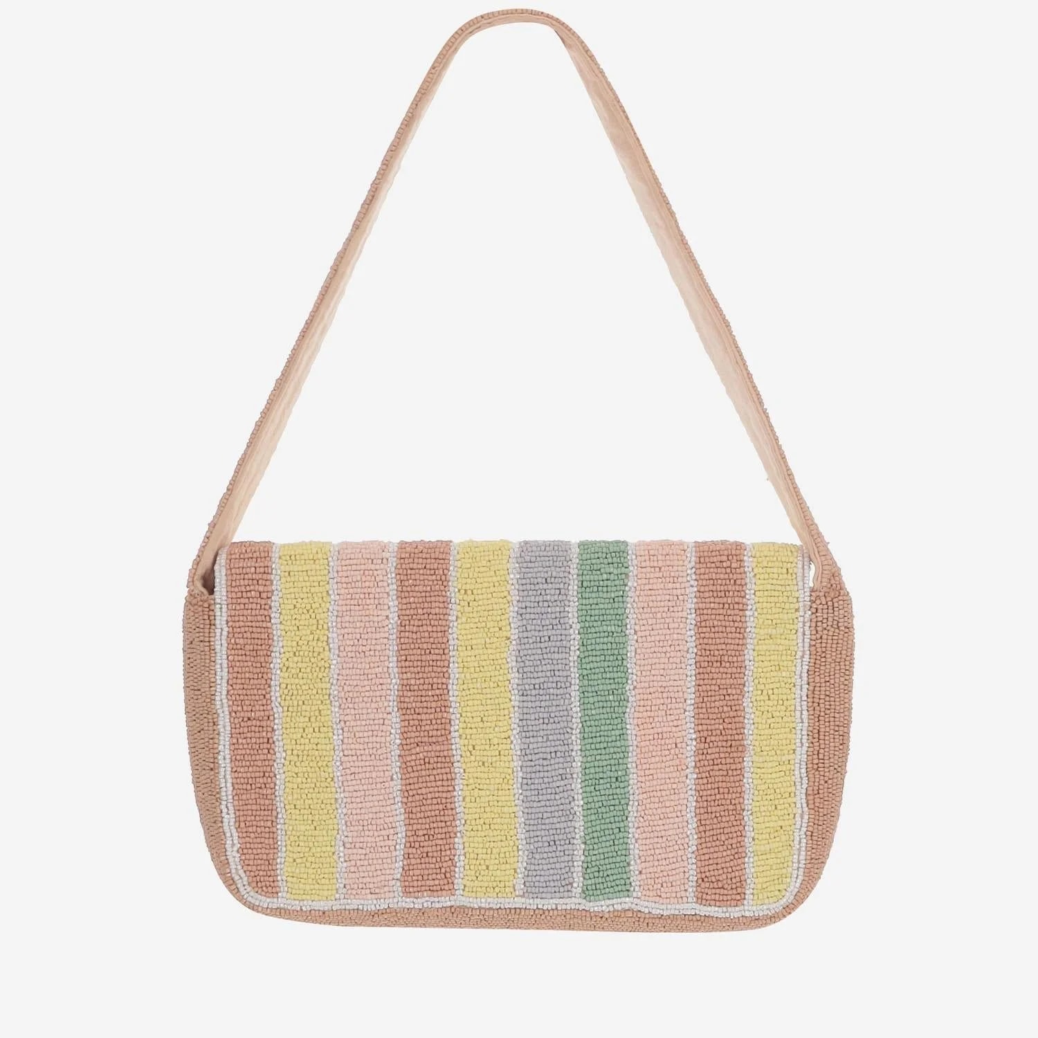 Mc2 Saint Barth — Mc2 Saint Barth Beaded Striped — — Handbag — resale
