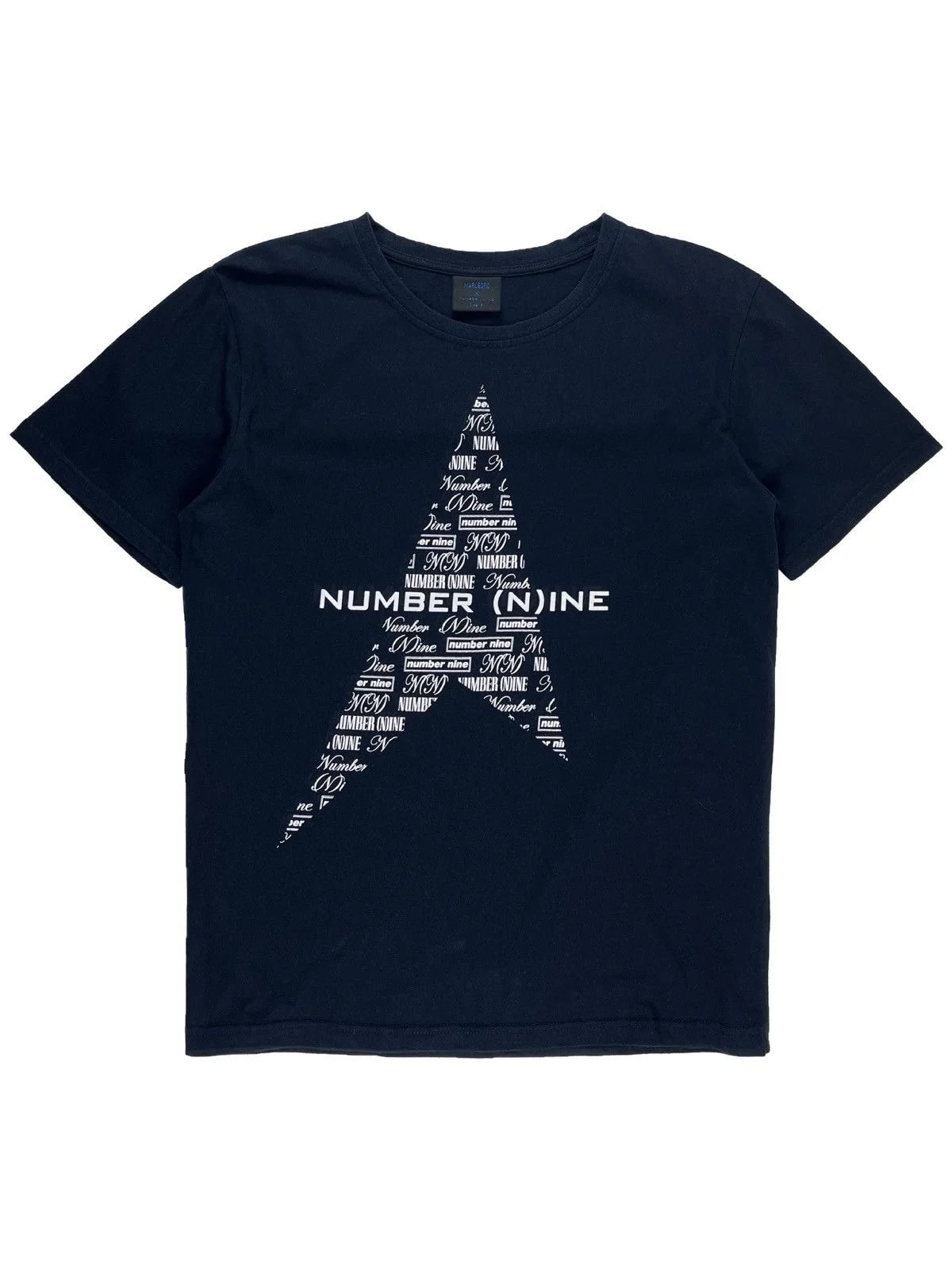 NEW Number (N)ine Marlboro Star Logo Tshirt Navy — streetwear — resale