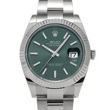 Rolex — Rolex Datejust 41 126334 41mm Stainless Steel Green #WW723 — Watch — resale