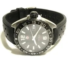 Tag Heuer — TAG Heuer Formula 1 Black Bezel & Dial Swiss Stainless Rubber Strap — Watch — resale