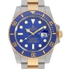 Rolex — Rolex Submariner Date 116613LB Blue V Number Second Hand — Watch — resale