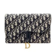 Dior — Dior Christian Saddle Chain Crossbody 7810218464 150437353 — Handbag — resale