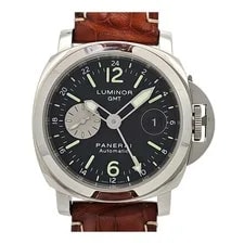 Panerai — Panerai Luminor GMT Automatic Steel Black Dial PAM00088 — Watch — resale
