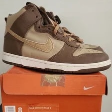 Nike — Nike Dunk Hi Plus B Stussy High Top 302763-221 — Sneaker — resale