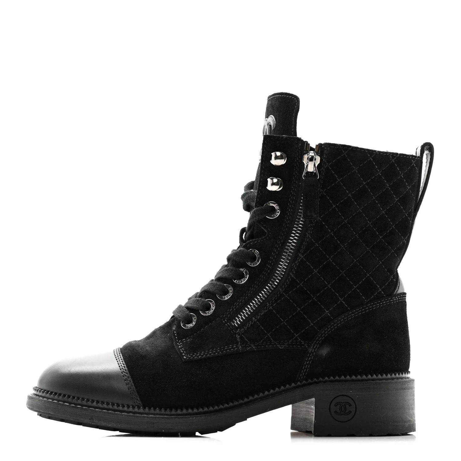 Chanel — Lace Up 38 — Designer Shoe — resale