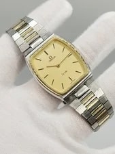 Omega — Swiss 28mm Omega de Ville 1980's Gold Dial Two-tone 1365 — Watch — resale