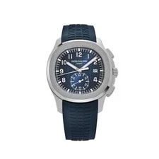 Patek Philippe — Patek Philippe Aquanaut 5968G-001 White Gold Blue Dial — Watch — resale