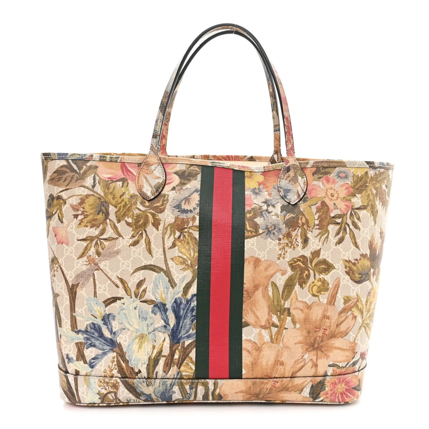 Gucci — Water Flora Web Large Ophidia — Handbag — resale
