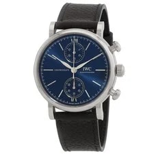 IWC — IWC Portofino Chronograph Automatic 'Laureus Sport FOR Good' Blue Dial — Watch — resale