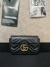 Gucci — Gucci GG Marmont Mini Duty Paid — Handbag — resale
