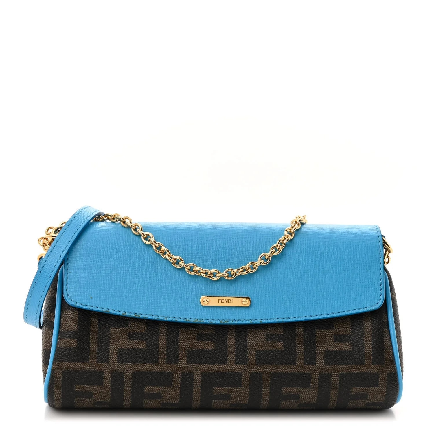 Fendi — Spalmati Vitello Elite Flap — Handbag — resale