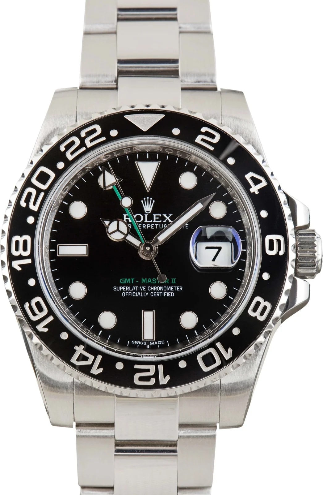 Rolex — Steel Rolex GMT-Master II Ref 116710 Black Dial — Watch — resale