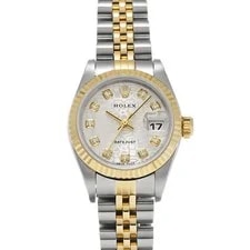 Rolex — Rolex Datejust 79173G Silver Computer/diamond 730125 — Watch — resale