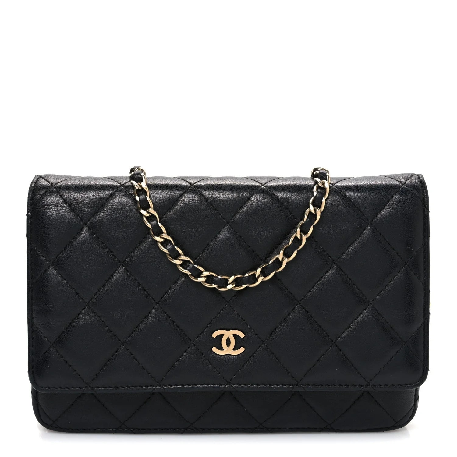 Chanel — Quilted CC Crush Wallet on Chain WOC — Handbag — resale