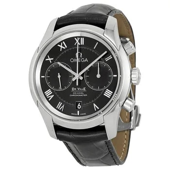 Omega — Omega de Ville Blue Dial Black Leather 431.13.41.21.03.001 — Watch — resale