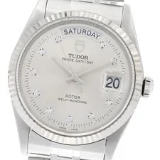 Tudor — Tudor 76214 Prince Date Day 10P Diamond Automatic S 893692 — Watch — resale