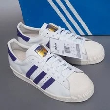 Adidas — 2013 Adidas Originals Ss 80s Runwht Blapur Chalk2 G95851 Us8 — Sneaker — resale