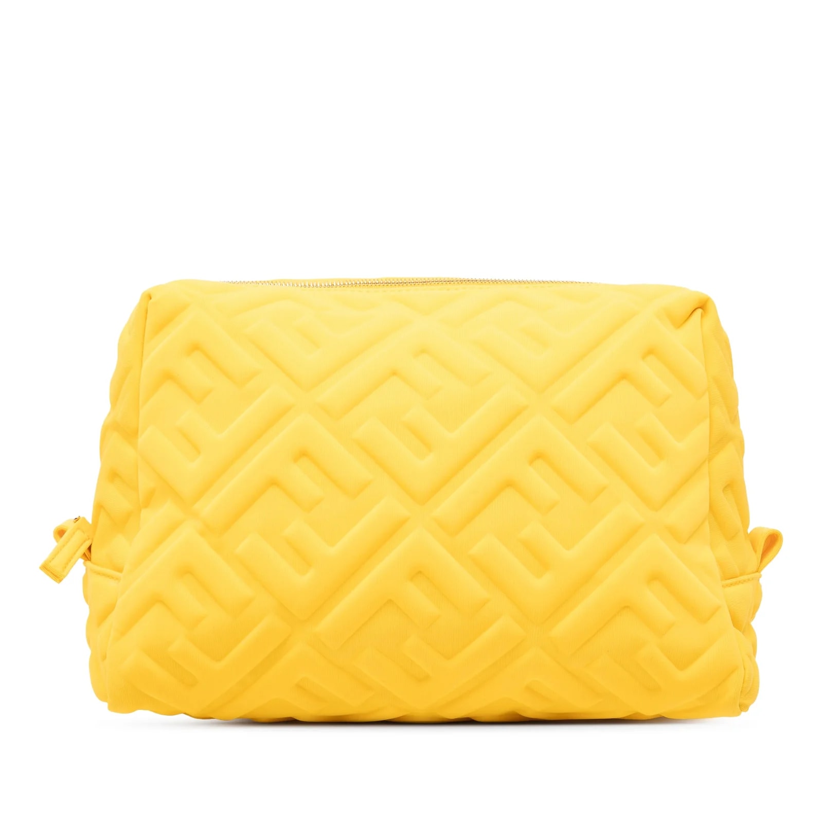 Fendi — Embossed Technical Fabric Cosmetic — Handbag — resale