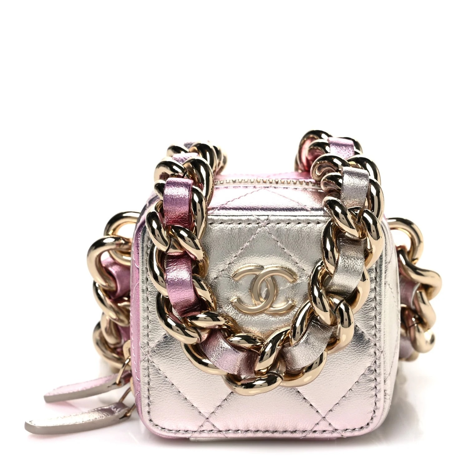 Chanel — Metallic Like A Wallet With Chain — Handbag — resale
